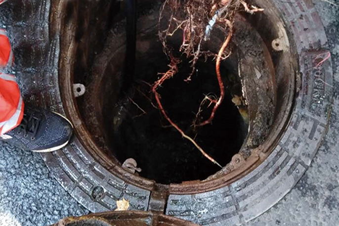 石河子乡管道预处理